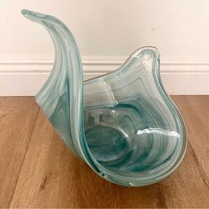 Vetro Eseguito Secondo La Tecnica Dei Maestri‎ Di Murano Glass Bowl Centerpiece